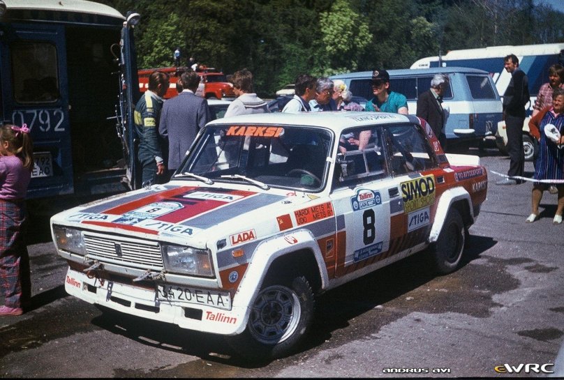 Раллийная Лада 2105