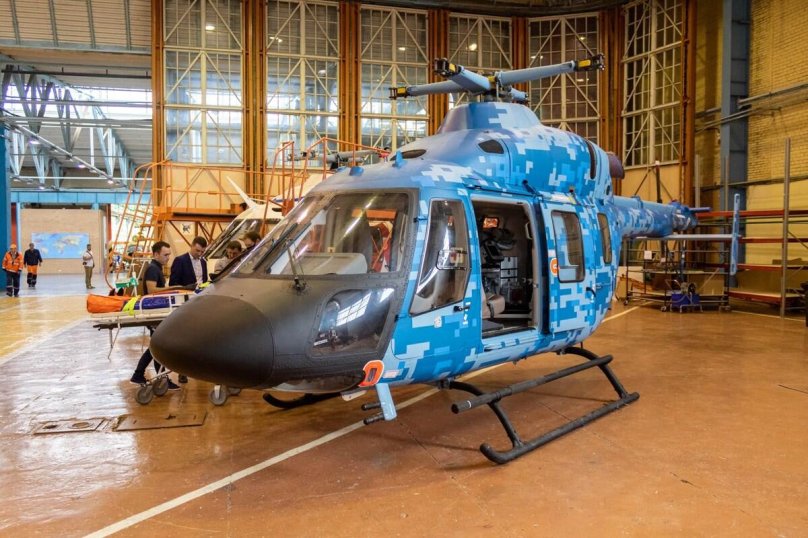 Вертолет Ансат Казанский вертолетный завод