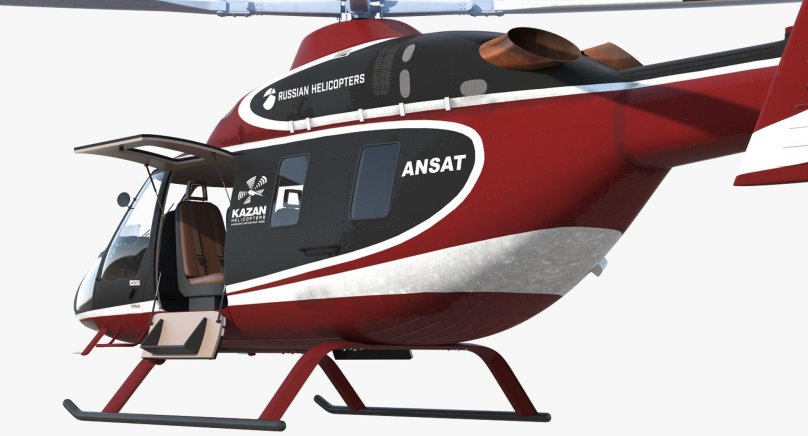 Ансат 3д модель