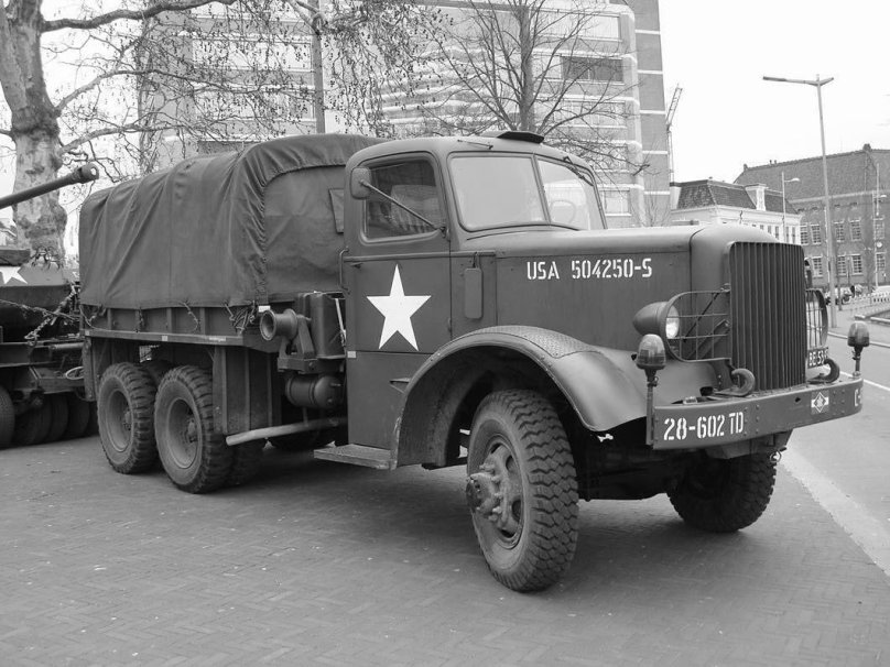 Mack тягач 6x6 пожарный