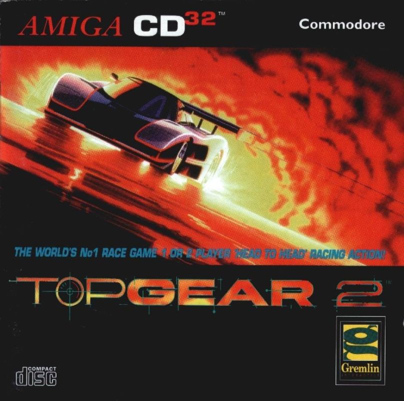 Top Gear 2 Sega обложка