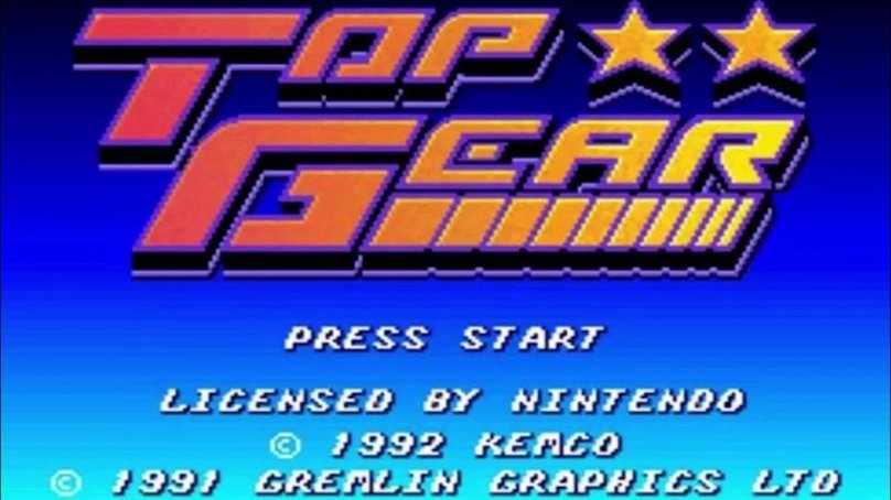 Top Gear Snes