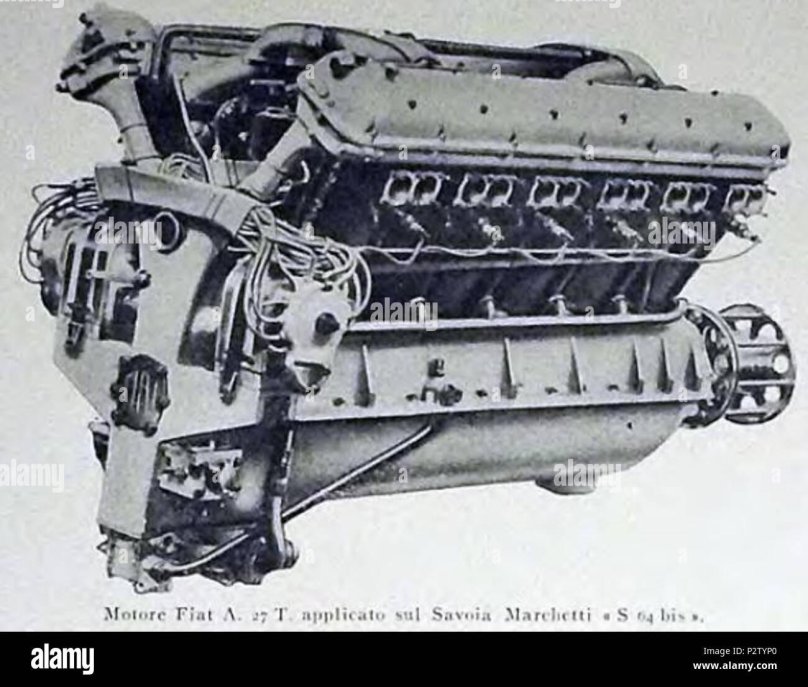Авиационные двигатели "Фиат" a-22r