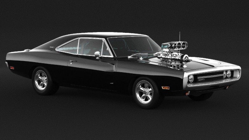 Dodge Charger 1970 Supercharger