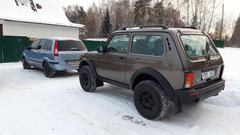 Зима и Нива Бронто