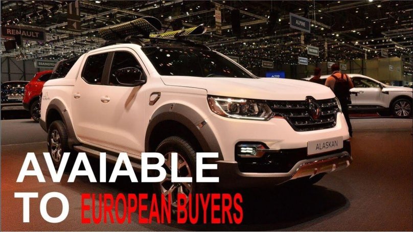 Рено пикап Alaskan 2020
