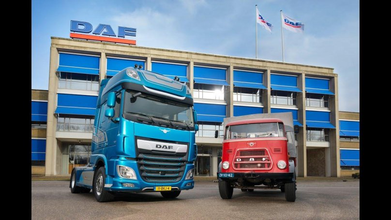 Завод Даф в Голландии