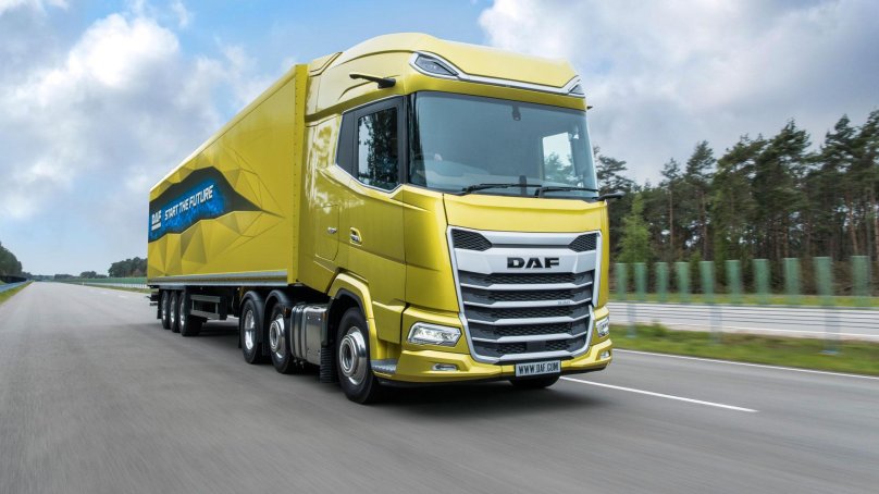 Даф 2022 новый тягач