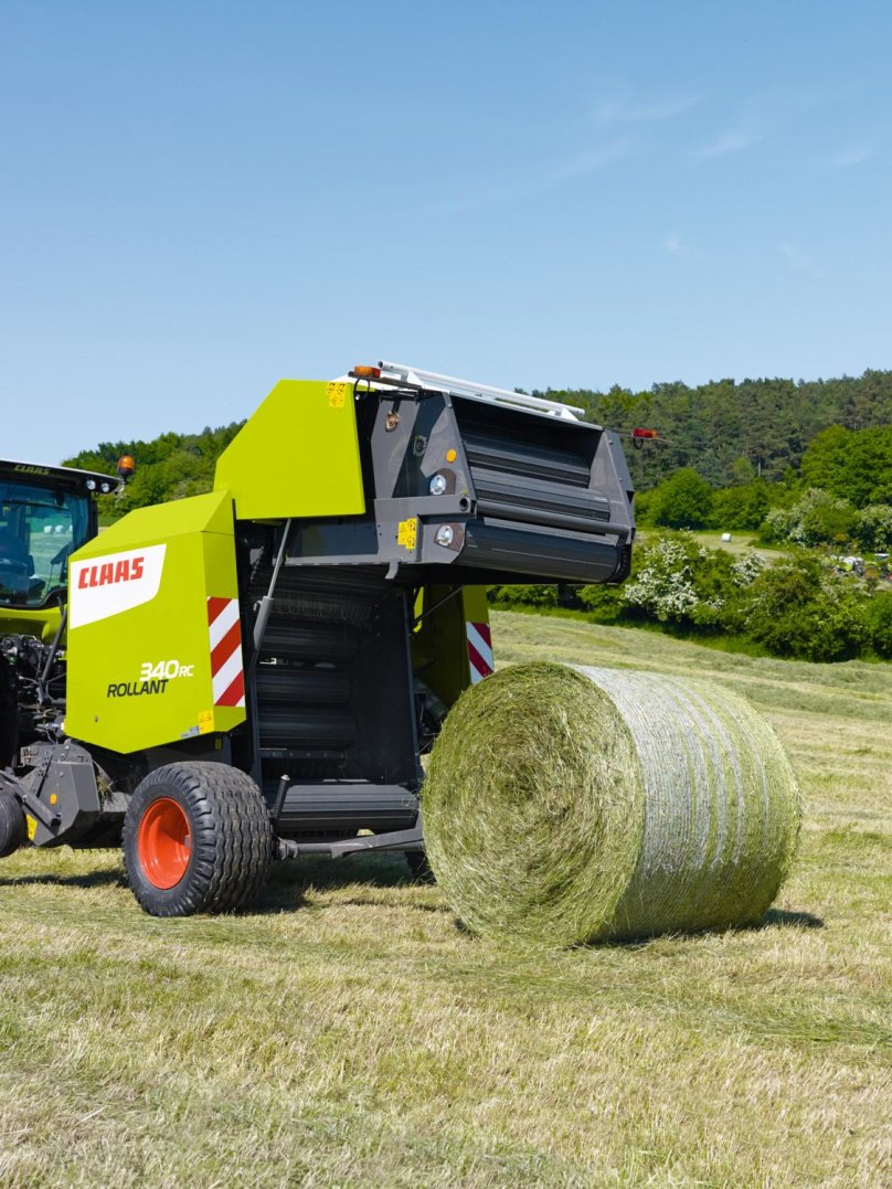 Пресс подборщик Клаас