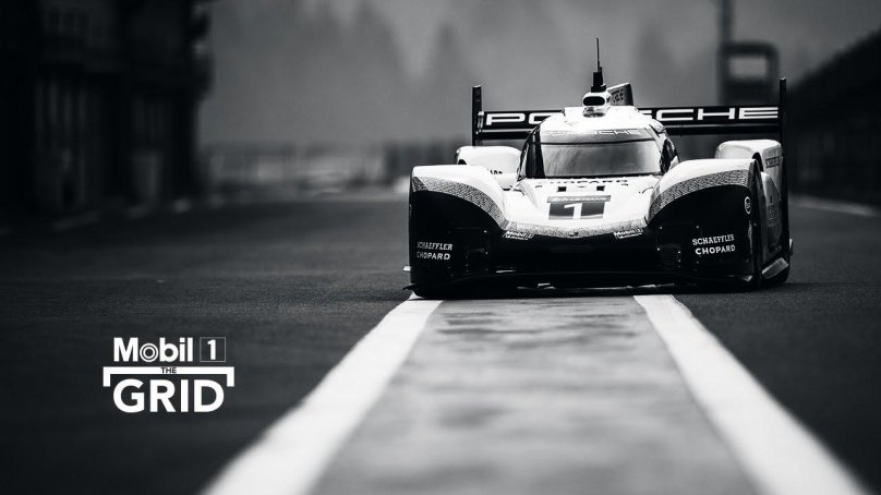 Порше 919 гибрид ретро