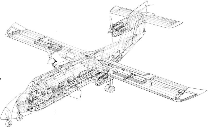 Самолёт Trislander BN-2a