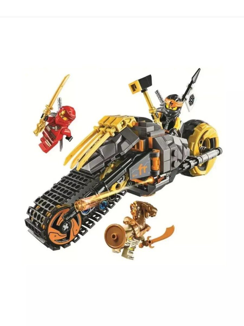 Конструктор LEGO Ninjago 70672 раллийный мотоцикл Коула