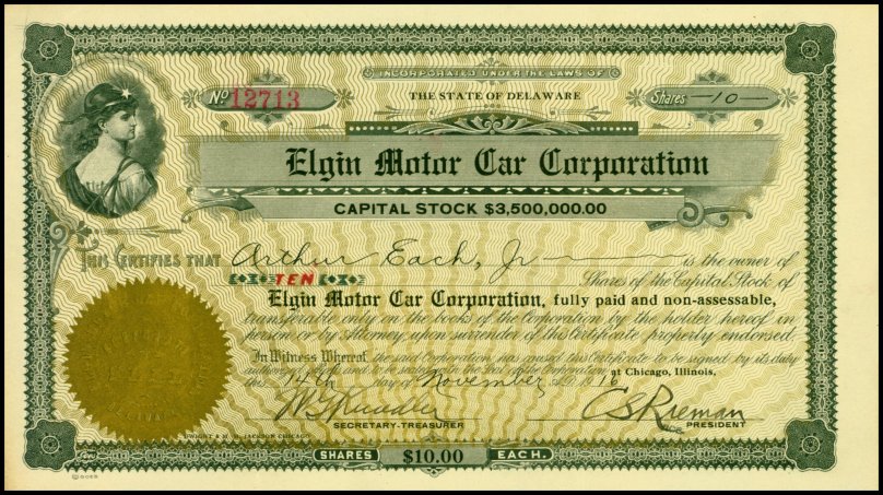 Badger Motor car Company Illinois