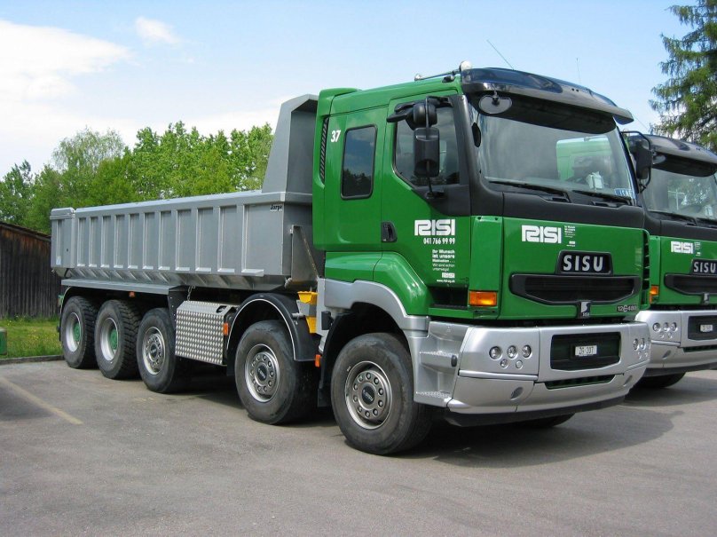 Sisu 8*4 самосвал