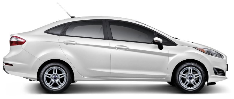 Ford Fiesta сбоку