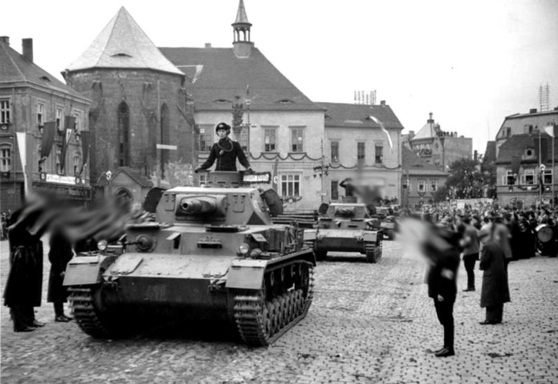 Германия танковый парад 1938