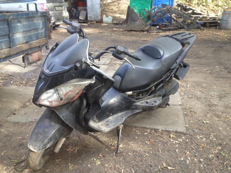 Априлия Атлантик 600 разгон