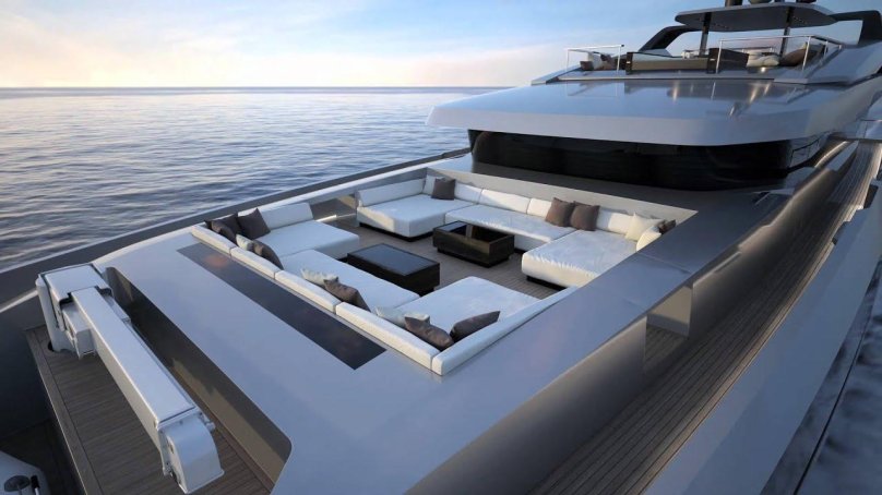 Супер яхта катамаран