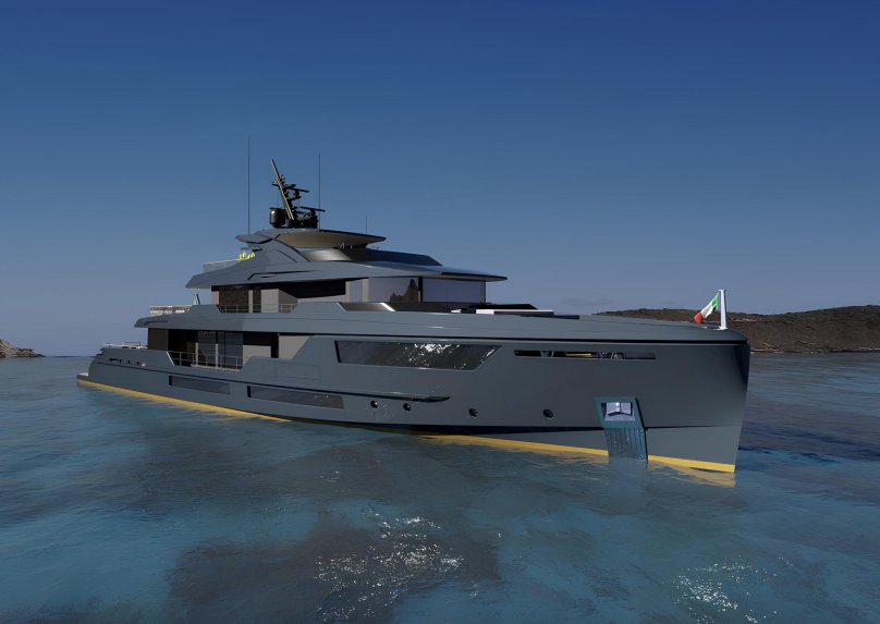 Яхта 50 метров