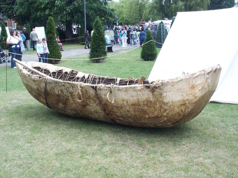 Куррах ирландская лодка