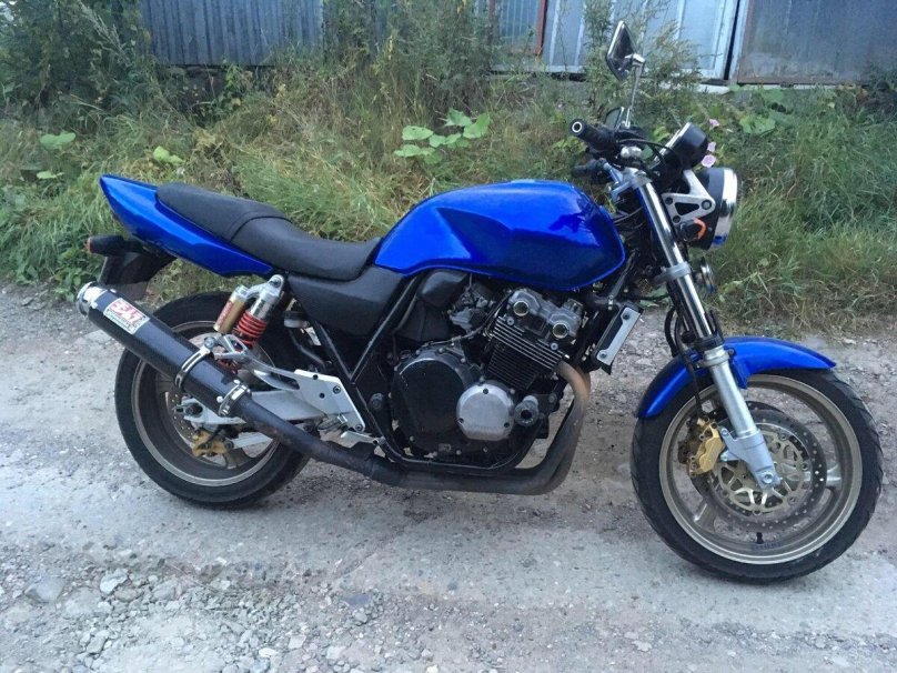 Honda CB 400 синий