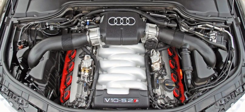 Мотор Ауди s8 v10