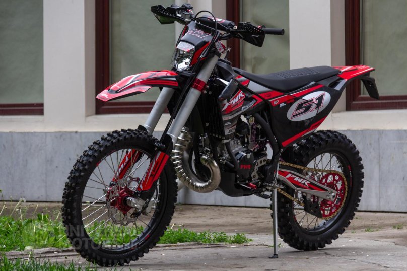 Мотоцикл кросс PWR fs300 (pr5 4v) красный