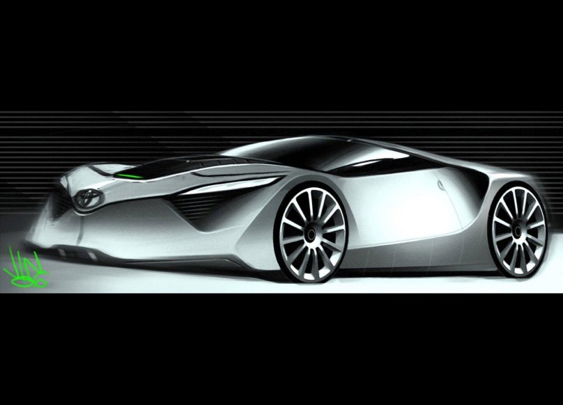 Тойота спортивная. Ft HS