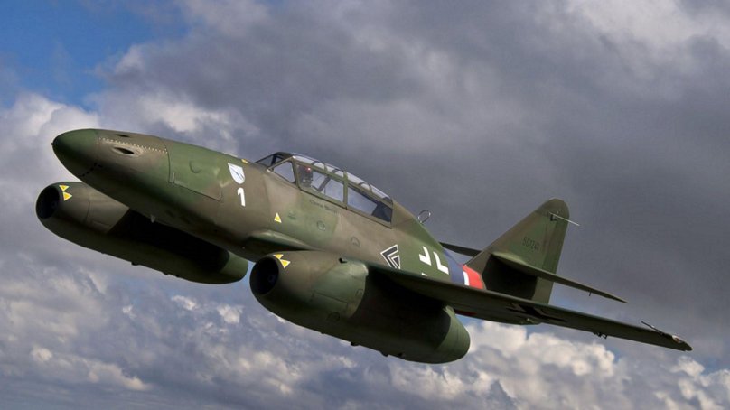 Реактивный истребитель Messerschmitt me.262