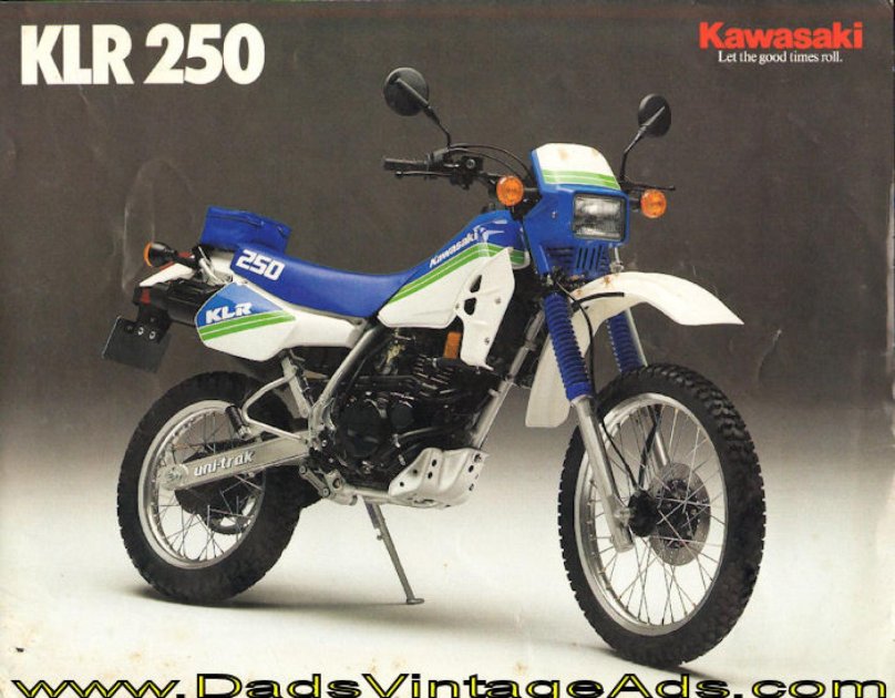 Kawasaki KLR 250 1983