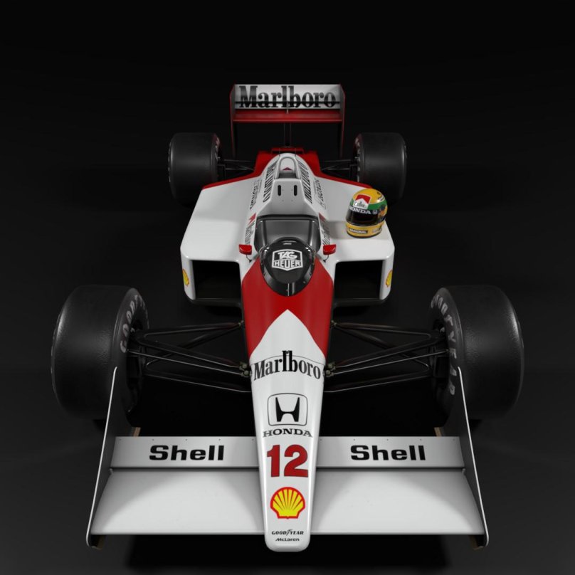 MCLAREN mp4/4 Айртон Сенна 1988