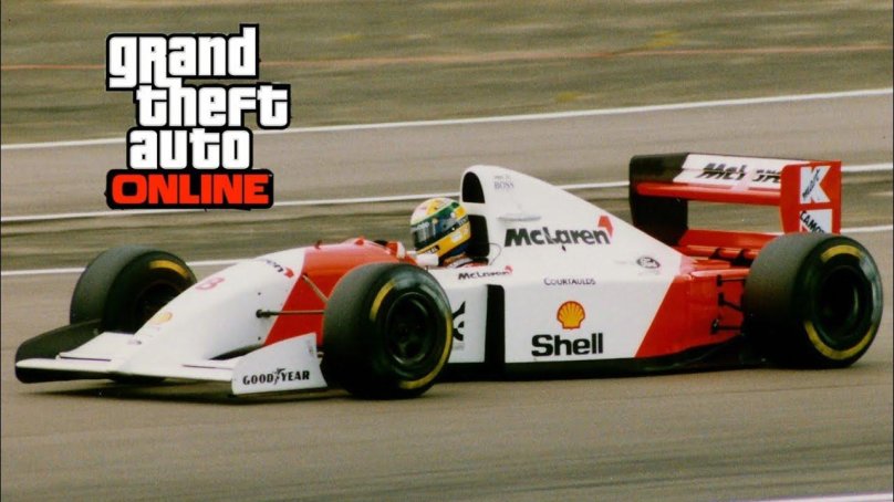 MCLAREN mp4/8 Ayrton Senna