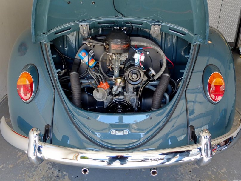 Фольксваген Жук 1963 мотор