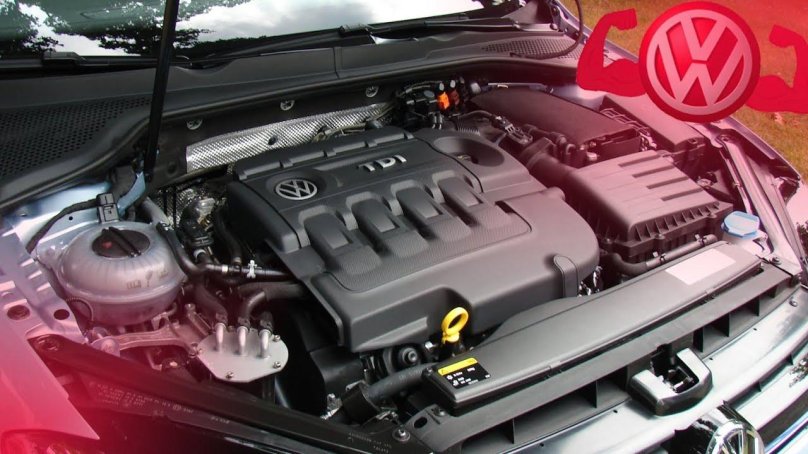 Двигатель VW ea827