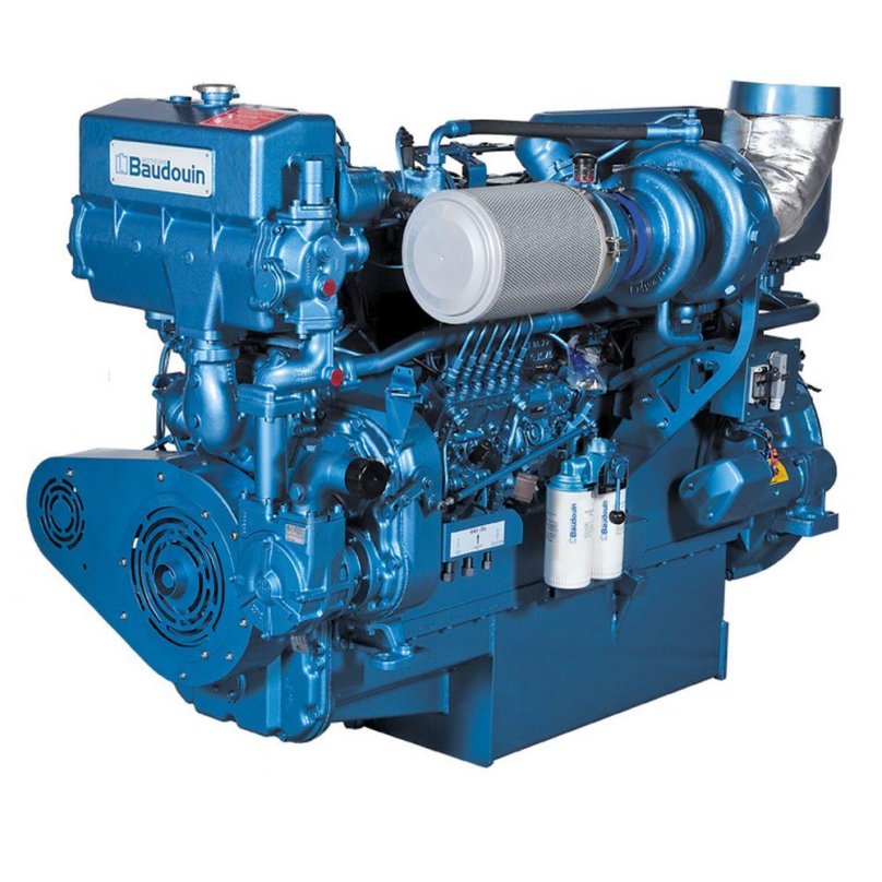 Baudouin 630 КВТ В капоте