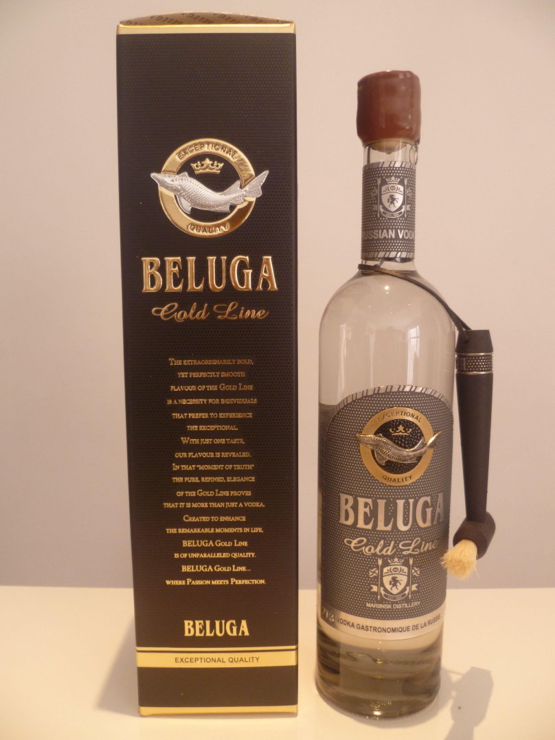Водка Белуга Голд лайн