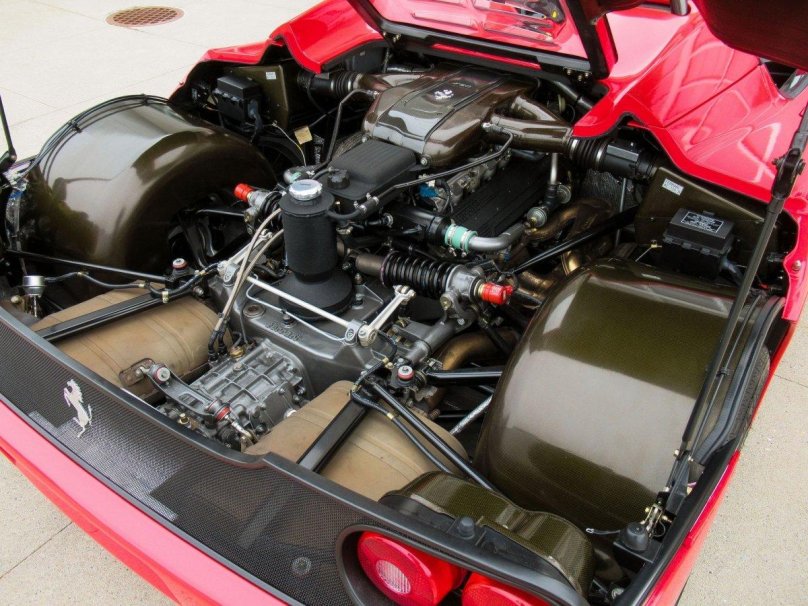 Ferrari f50 двигатель