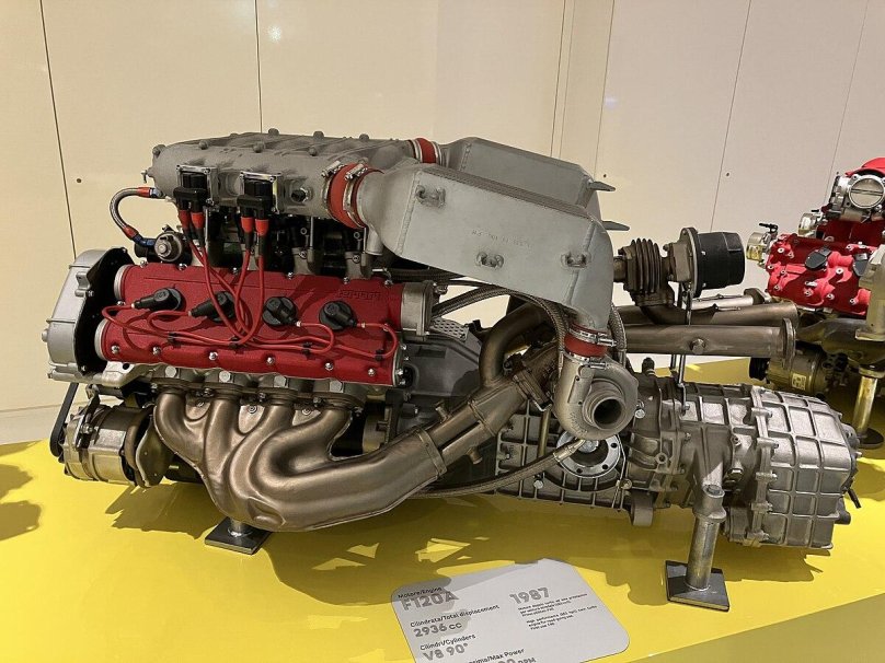 Ferrari f40 двигатель