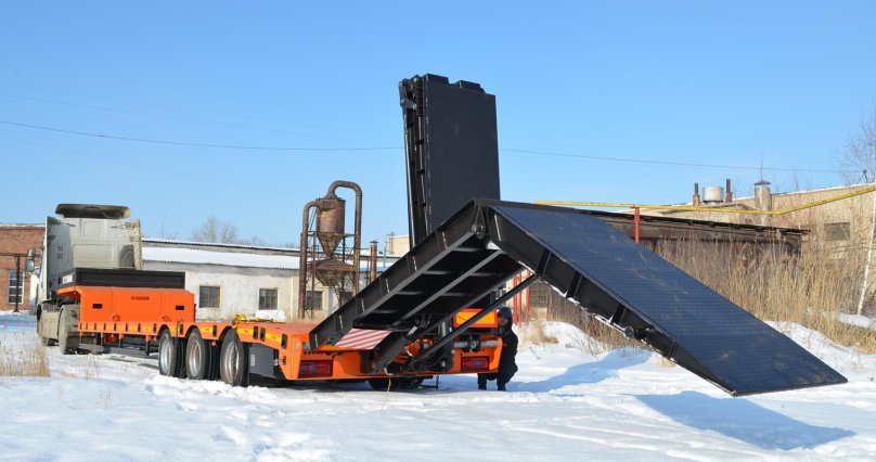 Специализированный, полуприцеп-тяжеловоз Rockson 989140