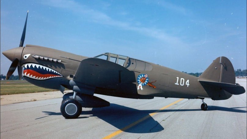 Curtiss p-40e Warhawk