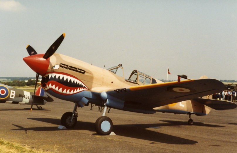 Curtiss p-40e Kittyhawk