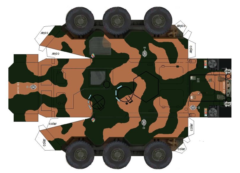 БТР 80 камуфляж