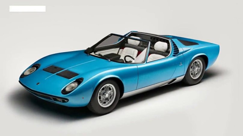 Lamborghini Miura Roadster 1968