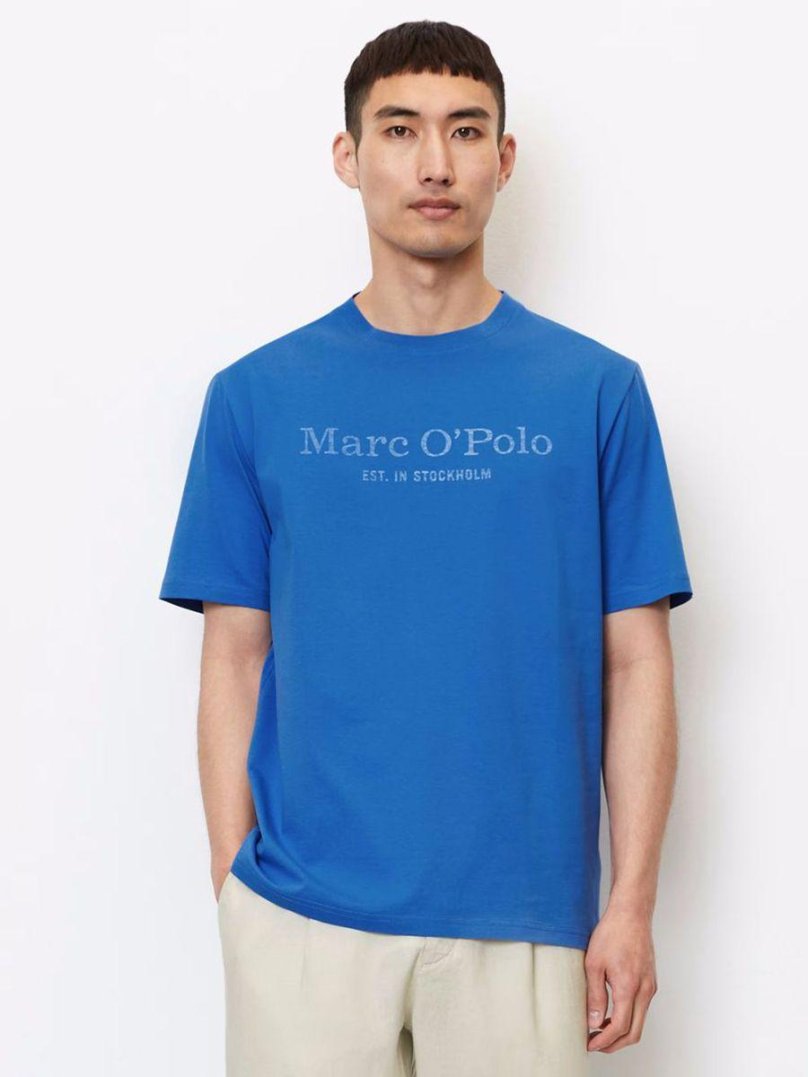 Чисто синий поло