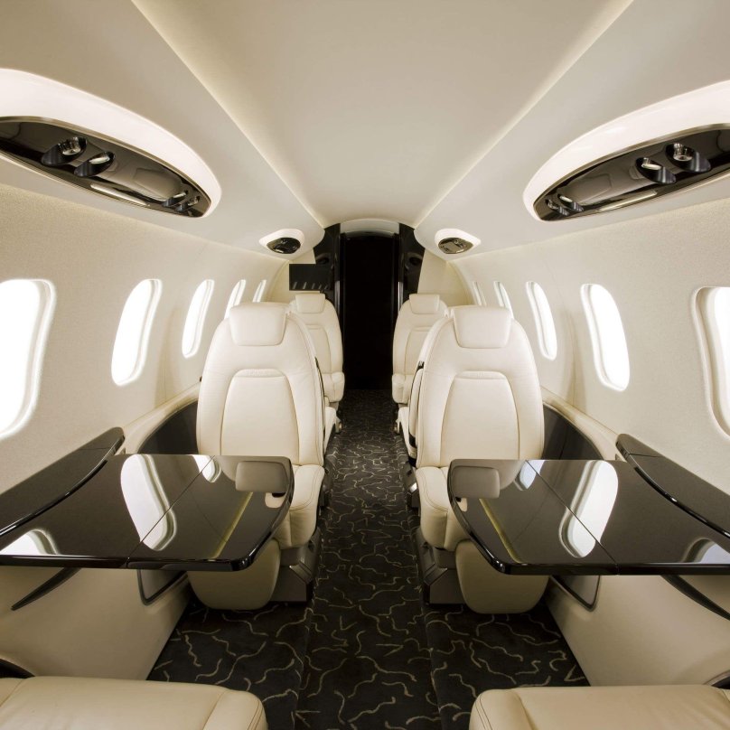 Learjet 23 Interior
