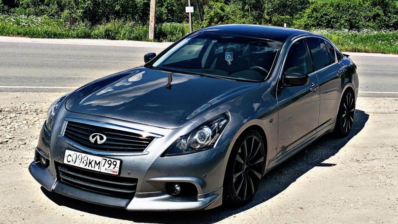 Infiniti g25 серый