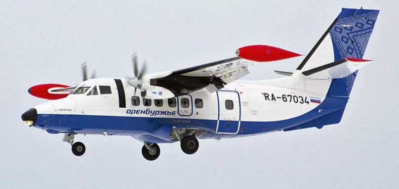 Самолёт l-410 Turbolet