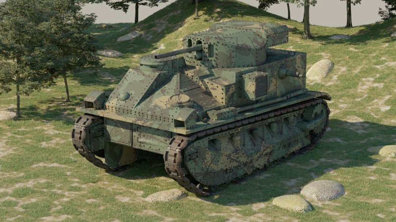 Виккерс а6 танк