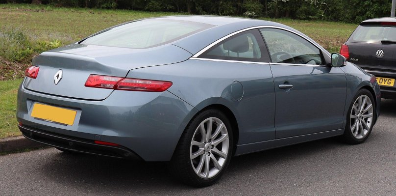 Renault Laguna 3 Coupe Rear