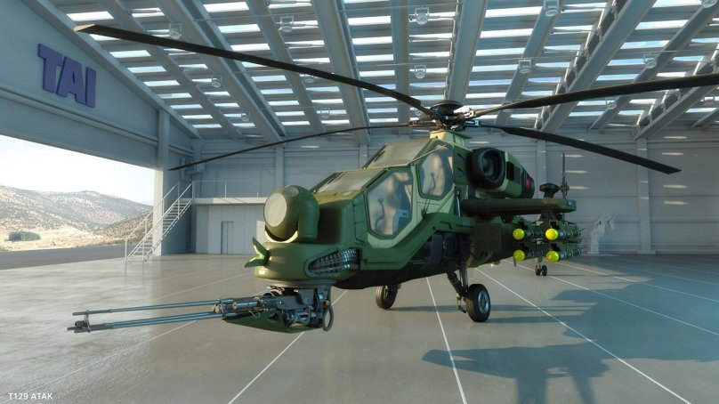 T-129 Atak Helicopter